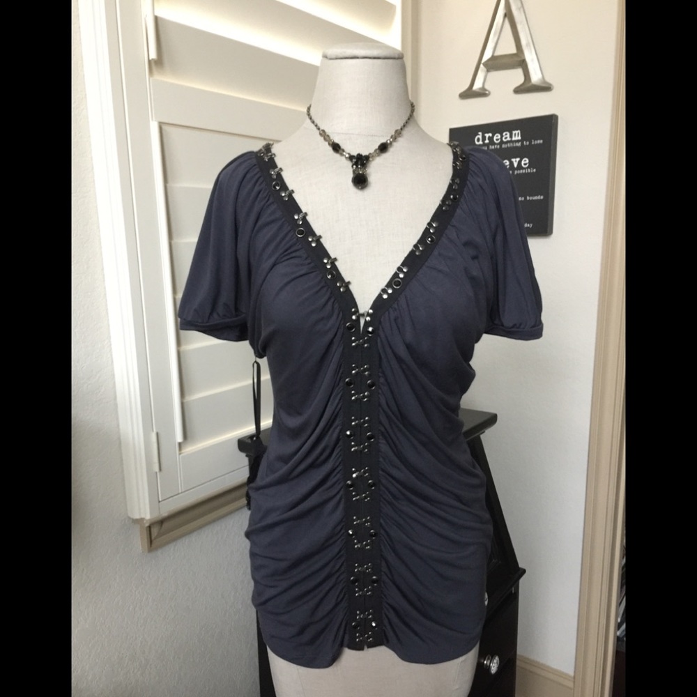 Soul Revival Ruched Top NWT